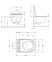 Унитаз Qtap Taurus QT2433084EUQW Ultra Quiet с сиденьем Slim Duroplast / Soft-close / Quick Release - фото №3, в окне, миниатюра