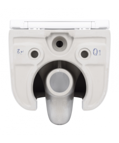 Унитаз Qtap Taurus QT2433084EUQW Ultra Quiet с сиденьем Slim Duroplast / Soft-close / Quick Release - фото №3, в окне
