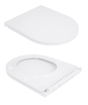 Унитаз Qtap Taurus QT2433084EUQW Ultra Quiet с сиденьем Slim Duroplast / Soft-close / Quick Release - фото №3, в окне, миниатюра