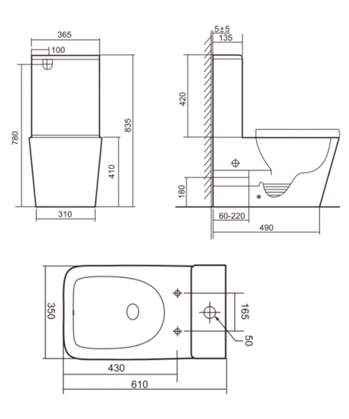 Унитаз Qtap Tern QT17222175AUQ1W Ultra Quiet с сиденьем Slim Duroplast / Soft-close / Quick Release  - фото №3, в окне