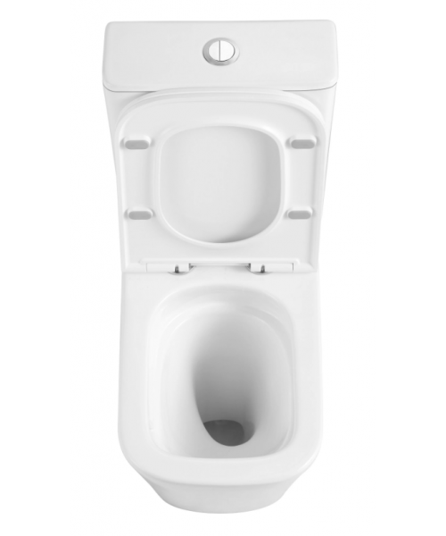 Унитаз Qtap Tern QT17222175AUQ1W Ultra Quiet с сиденьем Slim Duroplast / Soft-close / Quick Release  - фото №3, в окне