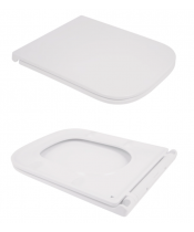 Унитаз Qtap Tern QT1733052ERW Rimless с сиденьем Slim Duroplast / Soft-close / Quick Release - фото №2