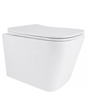 Унитаз Qtap Tern QT17332303ASW Ultra Quiet с сиденьем Slim Duroplast / Soft-close / Quick Release