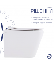 Унитаз Qtap Tern QT17332303ASW Ultra Quiet с сиденьем Slim Duroplast / Soft-close / Quick Release - фото №3, в окне, миниатюра