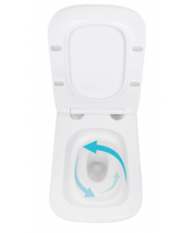 Унитаз Qtap Tern QT17332303ASW Ultra Quiet с сиденьем Slim Duroplast / Soft-close / Quick Release - фото №3, в окне, миниатюра
