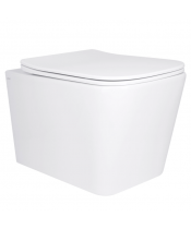 Унитаз Qtap Tern QT17332303AW Ultra Quiet с сиденьем Slim Duroplast / Soft-close / Quick Release