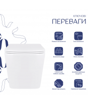 Унитаз Qtap Tern QT17332303AW Ultra Quiet с сиденьем Slim Duroplast / Soft-close / Quick Release - фото №3, в окне, миниатюра