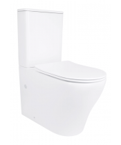 Унитаз Qtap Virgo QT18226092AW Ultra Quiet с сиденьем Slim Duroplast / Soft-close / Quick Release 