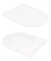 Унитаз Qtap Virgo QT18226092AW Ultra Quiet с сиденьем Slim Duroplast / Soft-close / Quick Release  - фото №2