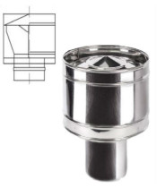 Волпер для димоходу нержавіюча сталь AISI 304 (0,5 мм)