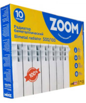 Биметаллические радиаторы Zoom 500/100 - фото №2