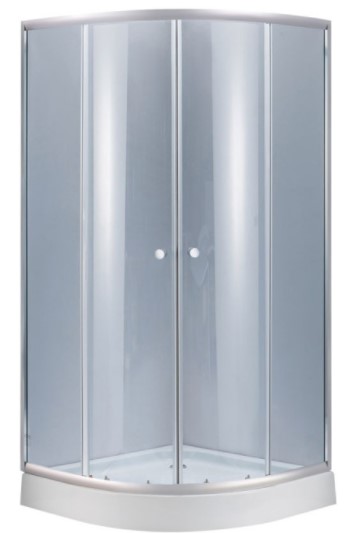 Душевая кабина Lidz LATWA SC90x90.SAT.LOW.GR - фото №1 Душевая кабина Lidz LATWA SC90x90.SAT.LOW.GR - фото №1